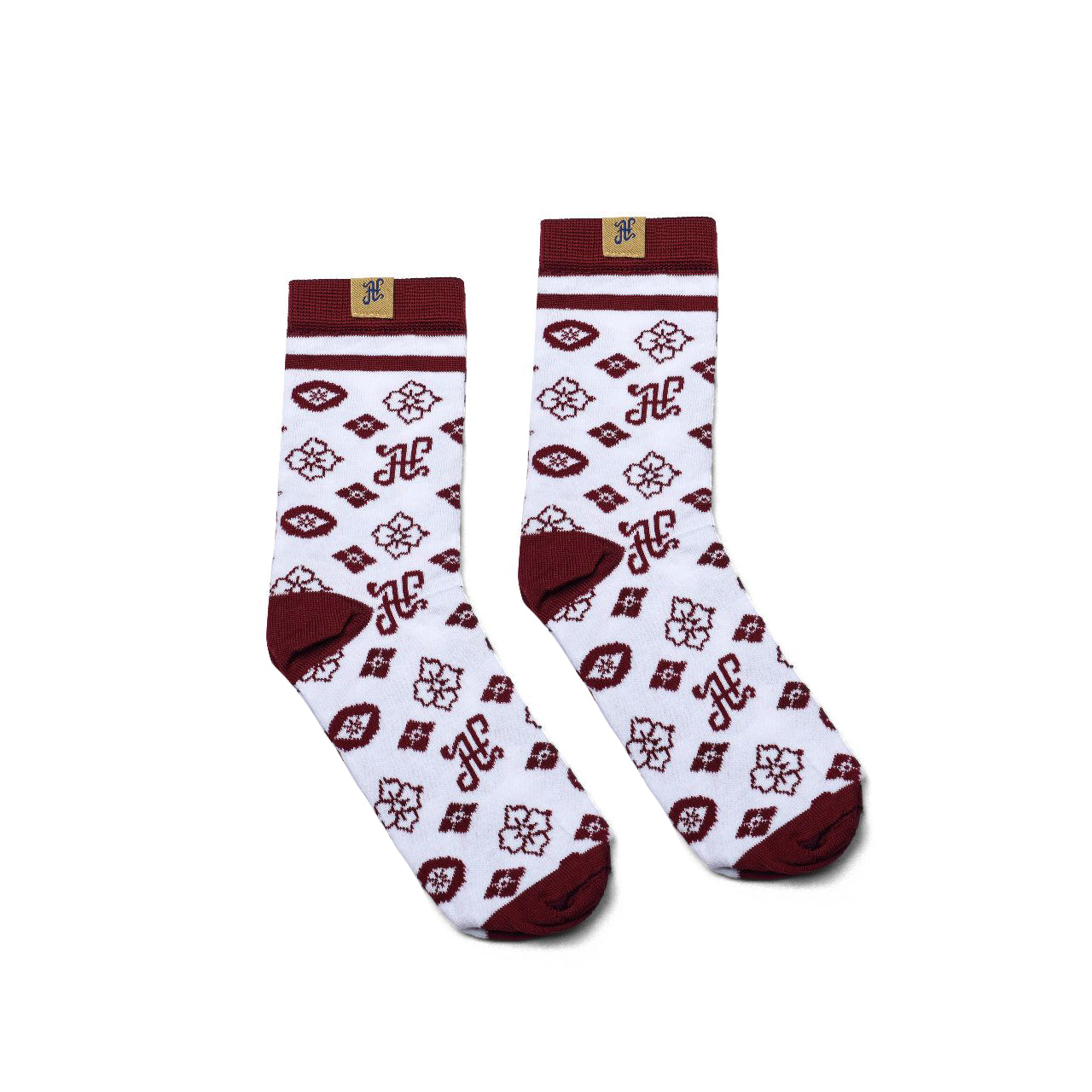 COTTON SOCKS WITH LABEL- BOX OF 3 (WWB)