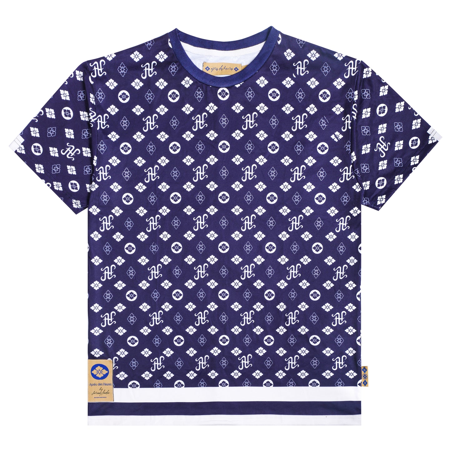 AH LOGOS T-SHIRT (BLUE)