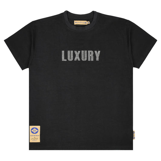 CRYSTAL LUXURY T-SHIRT (BLACK)