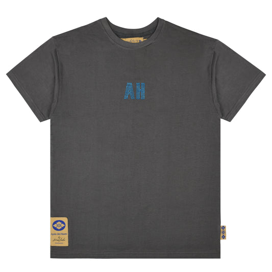 CRYSTAL AH T-SHIRT (GREY)